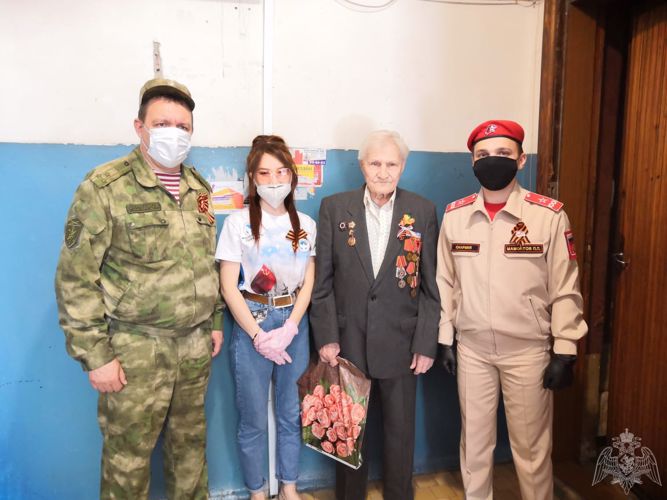 В Астрахани росгвардейцы приурочили к празднованию Дня Победы несколько тематических мероприятий