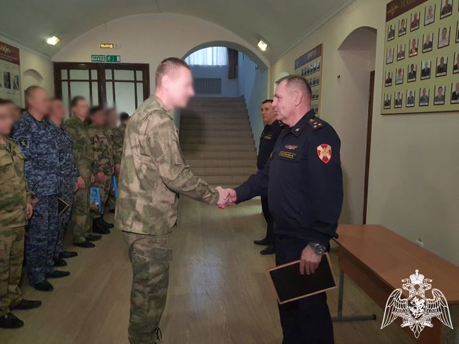 В Управлении Росгвардии по Астраханской области отметили День защитника Отечества
