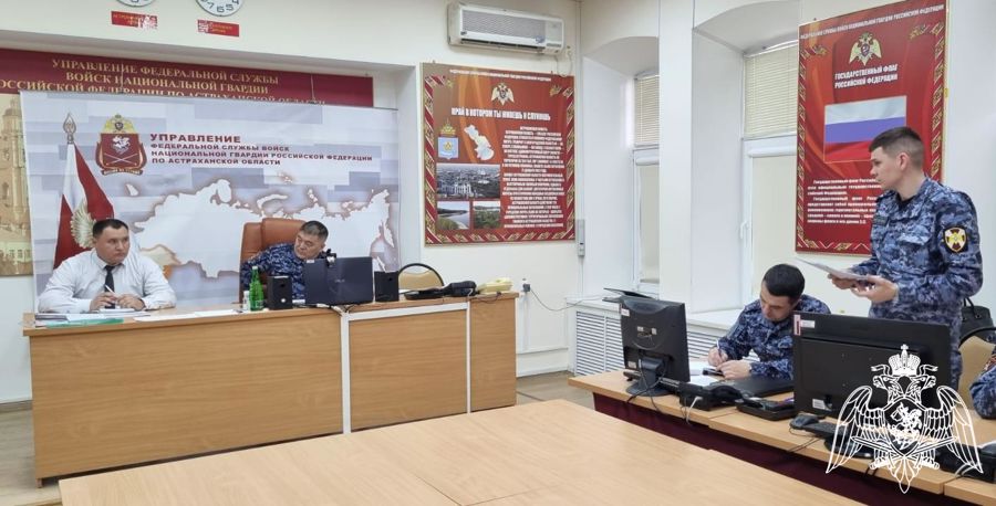 В Управлении Росгвардии по Астраханской области состоялся круглый стол по профилактике коррупции