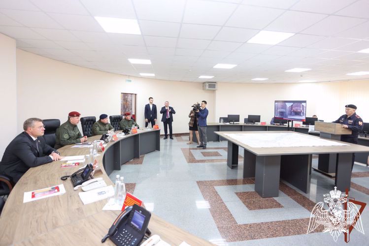 Генерал армии Виктор Золотов совершил рабочую поездку в Астраханскую область