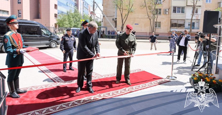 Генерал армии Виктор Золотов совершил рабочую поездку в Астраханскую область
