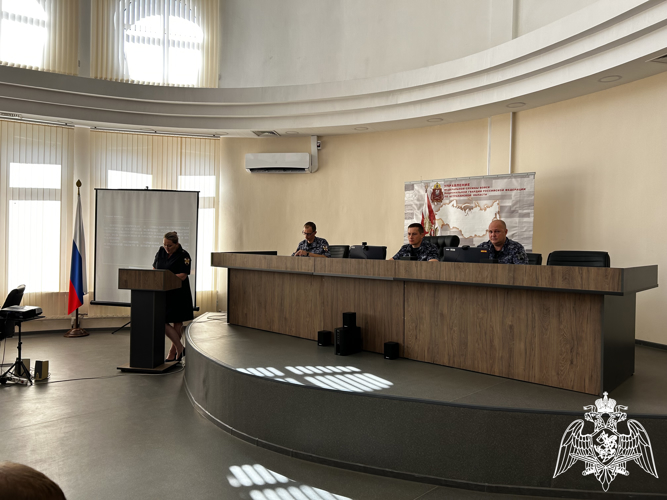 В управлении Росгвардии по Астраханской области стартовал летний период подготовки