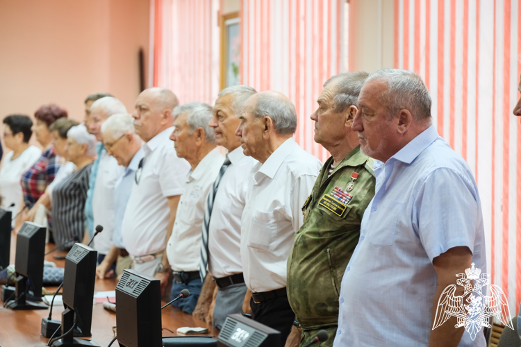 При участии Росгвардии отметили 100-летие астраханца — Героя Советского Союза Андрея Тульникова 