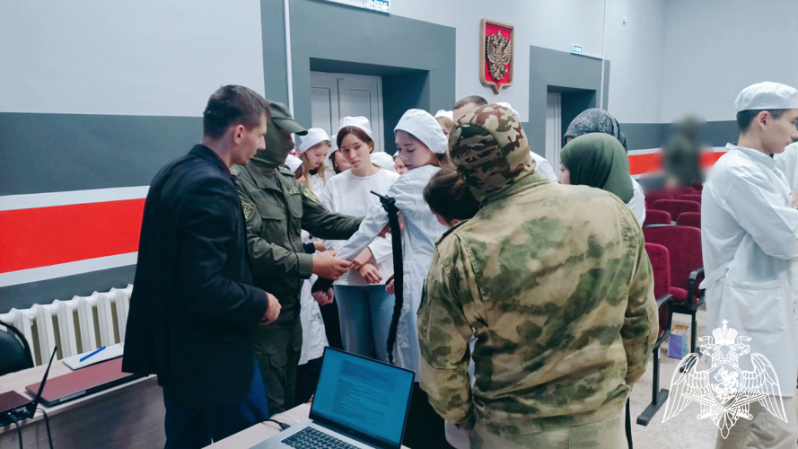 Спецподразделения Росгвардии приняли участие в мастер-классе по тактической медицине