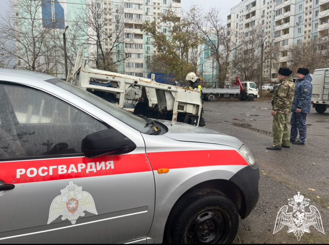 В Астрахани прошло межведомственное учение Росгвардии и МЧС