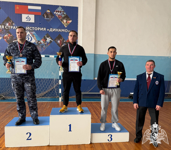 Росгвардейцы завоевали серебро чемпионата «Динамо» по гиревому спорту в Астрахани