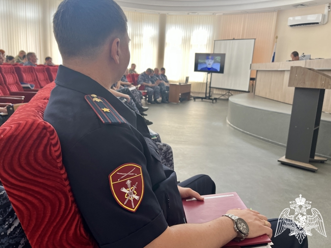 В подразделениях Управления Росгвардии по Астраханской области стартовал летний период подготовки