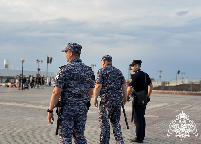Росгвардейцы обеспечили безопасность в День Воздушно-десантных войск