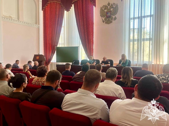 В Астрахани состоялось заседание координационного совета Росгвардии по вопросам частной охранной деятельности