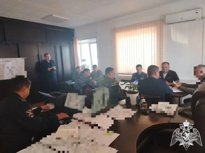 Росгвардия приняла участие в антитеррористической тренировке в Астраханской области