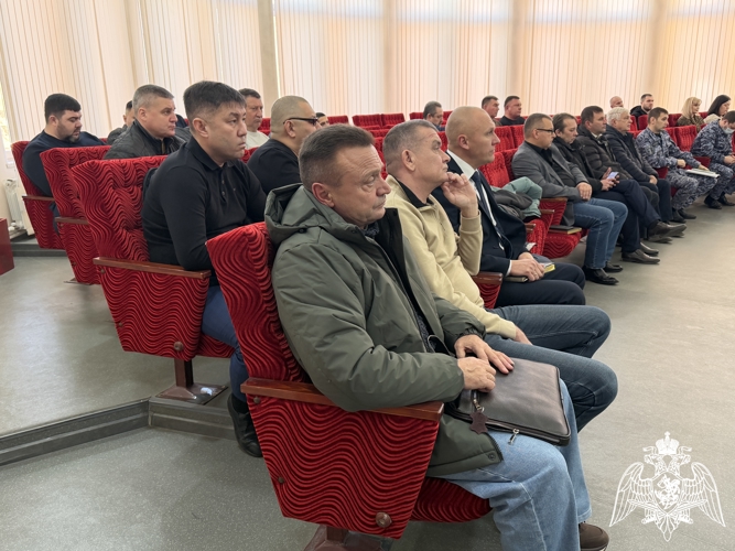 Росгвардия провела рабочую встречу с представителями ЧОП в Астрахани
