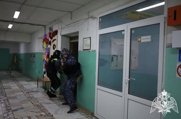 При участии Росгвардии в Астраханской области прошло антитеррористическое учение  «Экран»