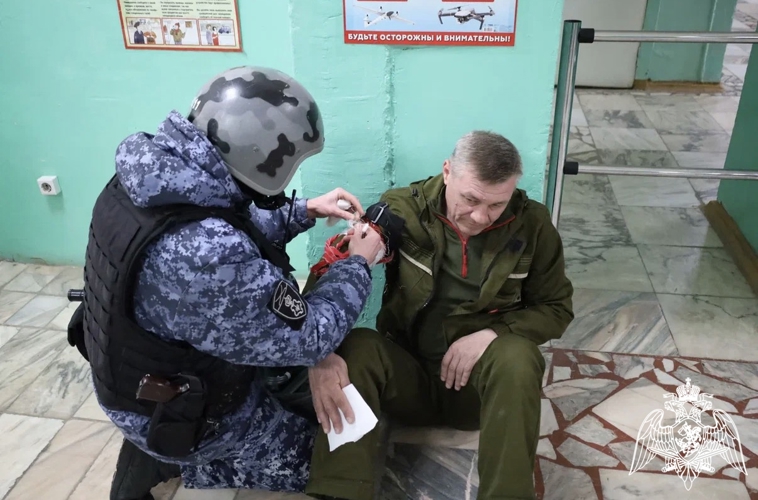 При участии Росгвардии в Астраханской области прошло антитеррористическое учение  «Экран»
