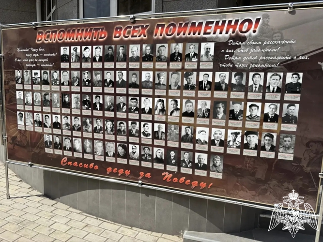 Сотрудники и ветераны Росгвардии прошли в колонне «Бессмертного полка» в Астрахани