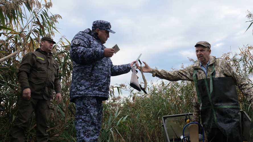 В Астраханской области стартовали совместные рейды Росгвардии и службы природопользования